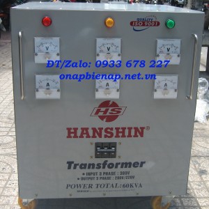 Biến Áp 60KVA 3Pha HANSHIN