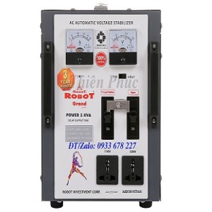 ỔN ÁP ROBOT 3 KVA 1PHA